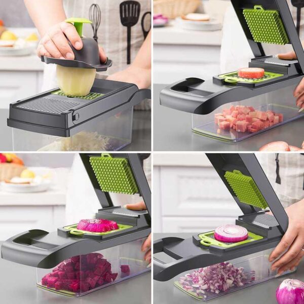 Household Kitchen Gadgets Vegetable Cutter Silk Cutter - Image 8