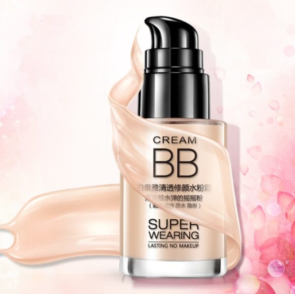 Clear and sleek hydrating cream nude makeup BB cream makeup concealer moisturizing BB cream - Image 3