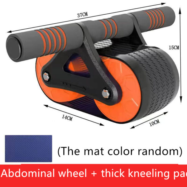 Double Wheel Abdominal Exerciser Women Men Automatic Rebound Ab Wheel Roller Waist Trainer Gym Sports Home Exercise Devices - Image 3