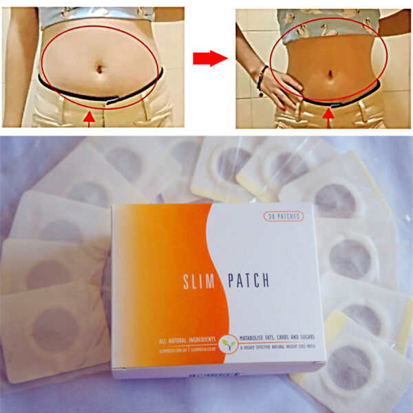 Navel Belly Button Patch Slimming Patch Abdomen Magnetic Detox Sticker - Image 7