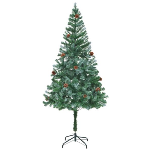 vidaXL Artificial Christmas Tree with Pinecones 180 cm - Image 6