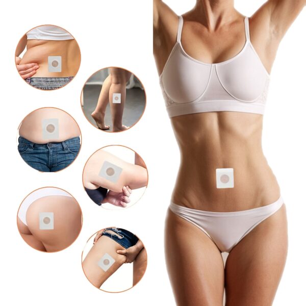 Navel Belly Button Patch Slimming Patch Abdomen Magnetic Detox Sticker - Image 4