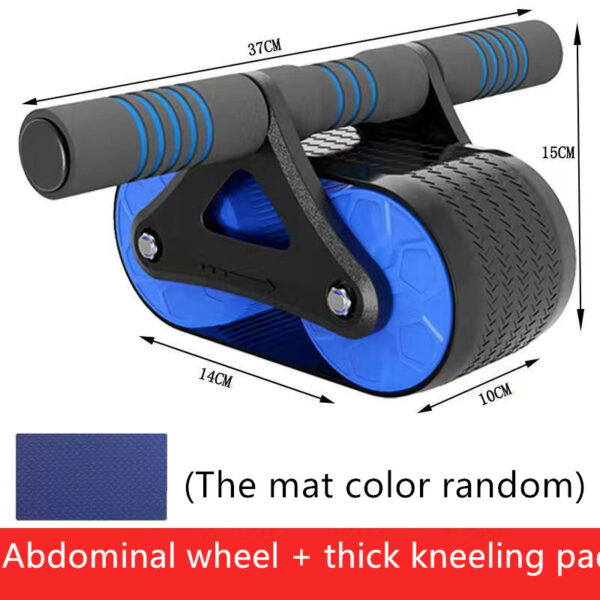 Double Wheel Abdominal Exerciser Women Men Automatic Rebound Ab Wheel Roller Waist Trainer Gym Sports Home Exercise Devices - Image 9